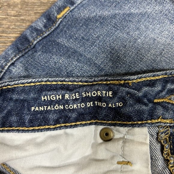 Universal Thread Womens High Rise Shortie Denim Shorts Button Fly Size 6/28R - Picture 8 of 8